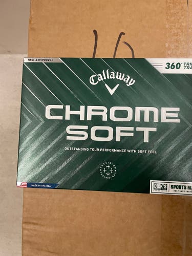 Callaway 2024 Chrome Soft Triple Track 360 Golf Balls