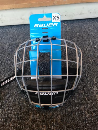 New XS Bauer Full Cage Profile II Facemask