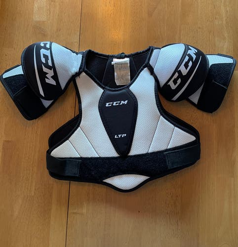 CCM Hockey Shoulder Pads Chest Protector LTP Size Jr Small