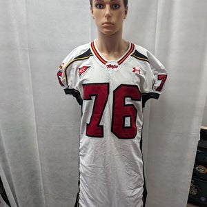 Signed 2009 Game Used Maryland Terrapins R.J. Dill Jersey Under Armour 50