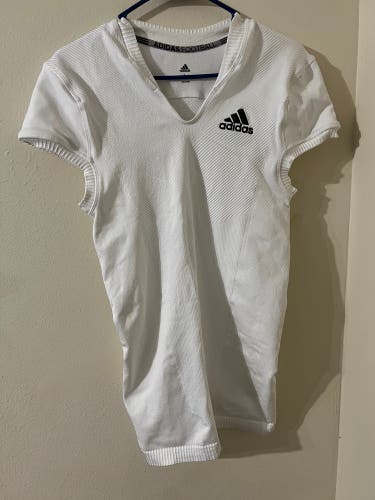 adidas Men's Primeknit A1 Football Jersey White Men's Large DQ3446