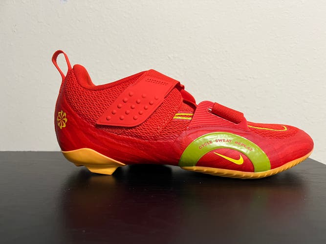 Nike SuperRep Cycle 2 Next Men's Cycling Shoes Size 10 Picante Red DH3396-601