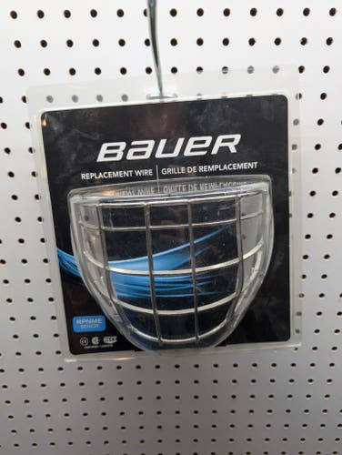 New Senior Bauer Straight Bar Goalie Mask