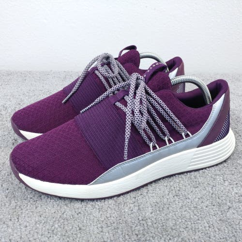 Under Armour Breathe Lace Womens 11 Running Shoes Purple Sneakers 3019973-500