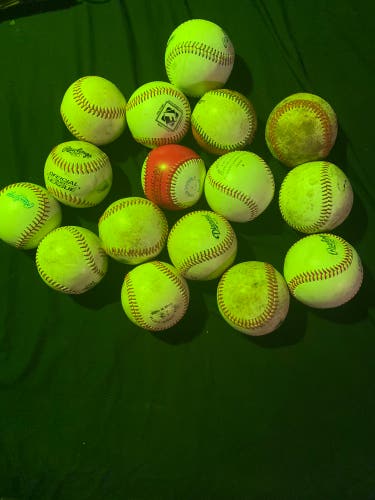 Used Baseball Balls ( 16 Pack )