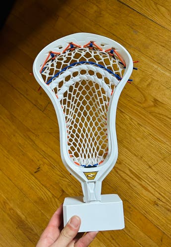 Brand New Custom Strung True Dynamic Lacrosse Head w 4s Mesh + Shaft (Sample Colours)