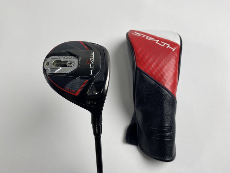 TaylorMade Stealth 2 Plus 5 Fairway Wood 18* Tensei Blue AV Xlink Regular RH HC