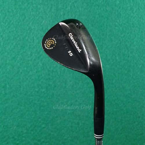 Cleveland CG15 Black Pearl 56-14 56° Sand Wedge stepped Steel Wedge flex