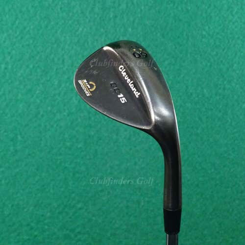 Cleveland CG15 Black Pearl 60-12 60° Lob Wedge NS Pro 1050GH Steel Stiff