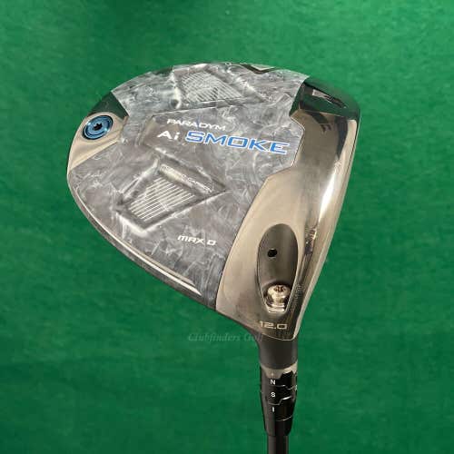 Callaway Paradym Ai Smoke Max-D 12° Driver UST Mamiya Helium 4F2 Seniors