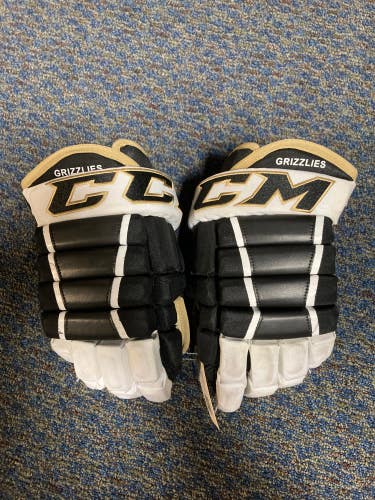 Black Used Senior CCM HG4PC Gloves 13"