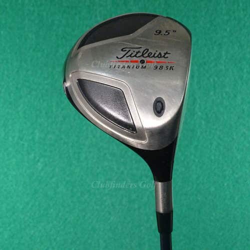 Titleist Titanium 983K 9.5 Driver Graphite Design YS-6 Graphite Stiff