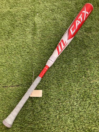 Used 2023 Marucci CAT X Connect Bat BBCOR Certified (-3) Hybrid 30 oz 33"