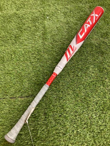 Used 2023 Marucci CAT X Connect Bat BBCOR Certified (-3) Hybrid 30 oz 33"