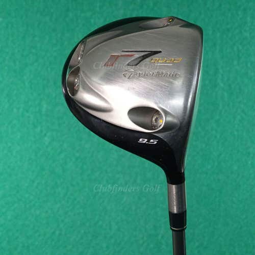 TaylorMade r7 Quad 9.5 Driver Factory MAS2 7-65 Graphite Stiff *READ*