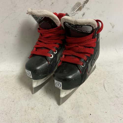 Used Bauer Vapor X2.7 Youth 12.0 D - R Regular Goalie Skates