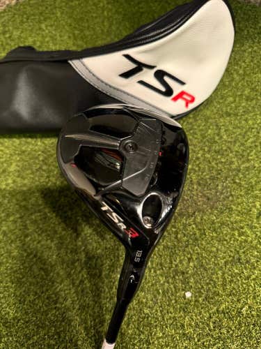 Titleist TSR3 13.5* Fairway Wood, Hzrdus RDX Smoke Blue Stiff Flex, RH