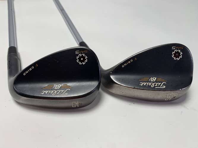 Titleist Vokey SM5 Raw Black Wedge Set 56* 14 | 56* 14 Wedge Steel RH