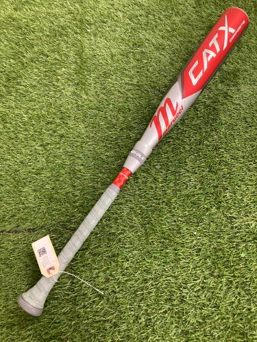 Used Kid Pitch (9YO-13YO) 2023 Marucci CAT X Composite Bat USSSA Certified (-8) Composite 22 oz 30"