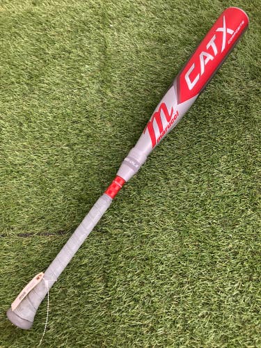 Used Kid Pitch (9YO-13YO) 2023 Marucci CAT X Composite Bat USSSA Certified (-8) Composite 22 oz 30"