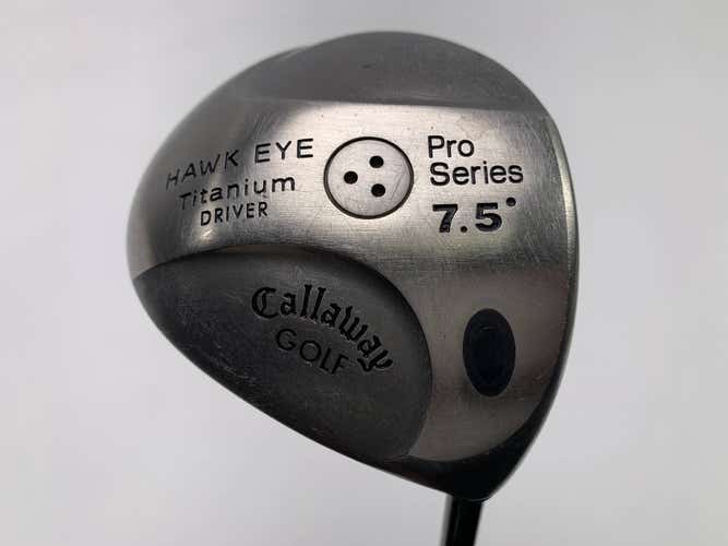 Callaway Hawkeye Pro Series Driver 7.5* Regular Graphite Mens RH