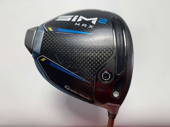 TaylorMade SIM2 MAX Driver 10.5* Graphite Design Tour AD DI-6 Stiff Graphite RH