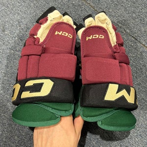 Lightly Used Arizona Coyotes Chychrun CCM 14" Pro Stock HG97 Gloves