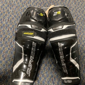 Used Junior Bauer Supreme 2S Shin Pads 12"