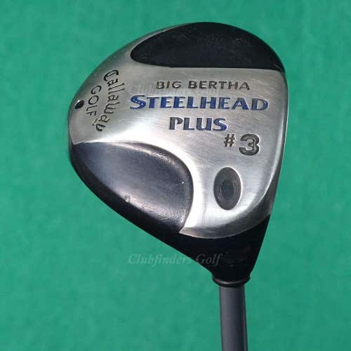 Callaway Big Bertha Steelhead Plus Fairway 3 Wood Factory Graphite Firm