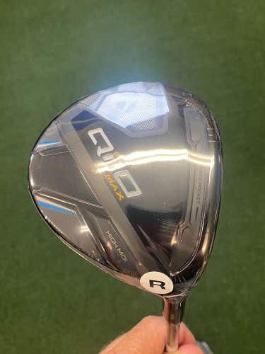 2024 RH Taylormade Qi10 Max 19* 5 Wood Qi 10 Fuji Speeder NX 50-S Stiff + HC