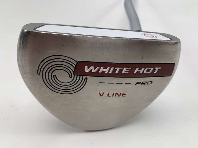 Odyssey White Hot Pro V-Line Putter 35" SuperStroke Mid Slim 2.0 Mens RH