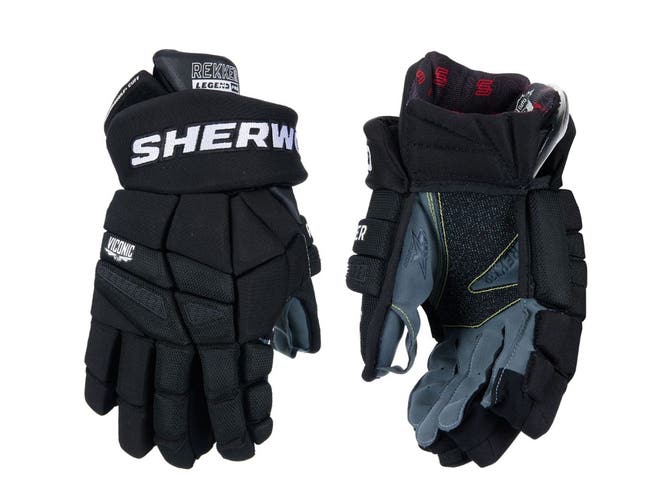 NEW Sherwood Legend PRO Hockey Player Gloves (Senior Black)