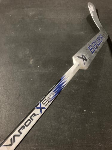 Used Senior Bauer Vapor X5 Pro Goalie Stick Regular 27" Paddle