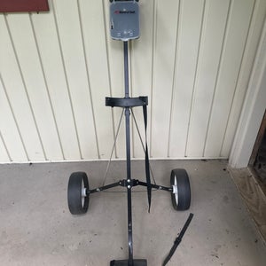 Black Used  Push Cart