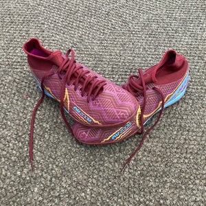 Used Kylian Mbappé x Zoom Mercurial Superfly 9 Academy 'Dark Beetroot' AG Soccer Shoes