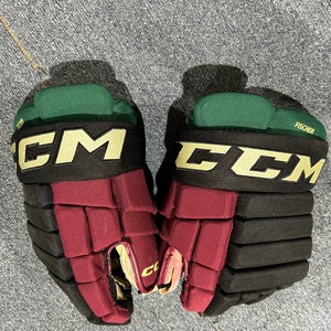 Lightly Used Arizona Coyotes Fischer CCM 14" Pro Stock HG4RPP Gloves