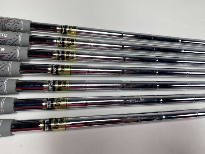 True Temper DG S300 Stiff Iron Set 7 Shafts 34.50''-37.50'' -Pull 0.370