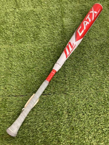 Used 2023 Marucci CAT X Connect Bat BBCOR Certified (-3) Hybrid 30 oz 33"