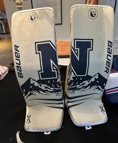 BRAND NEW Bauer 2x Pro Goalie Leg Pads Size Senior Large 35”