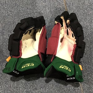 Lightly Used Arizona Coyotes CCM 14" Pro Stock HGPJSPP Gloves