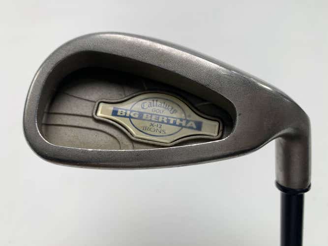 Callaway X-12 Single 9 Iron RCH 99 Firm Graphite Mens RH