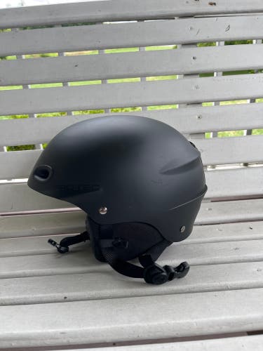 Used Pro-Tec Helmet - Black, FIS Legal, Medium, with Detachable Ear Muffs