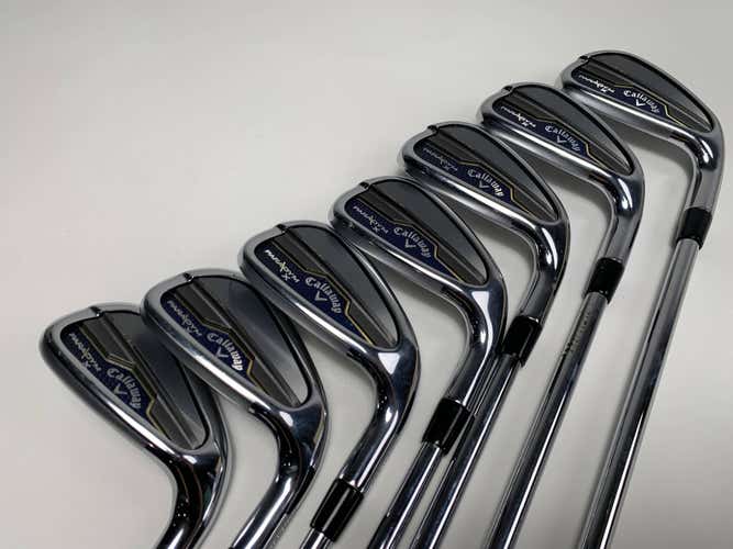 Callaway Paradym X Iron Set 5-PW+AW Nippon NS Pro Modus 3 Stiff Steel Mens RH