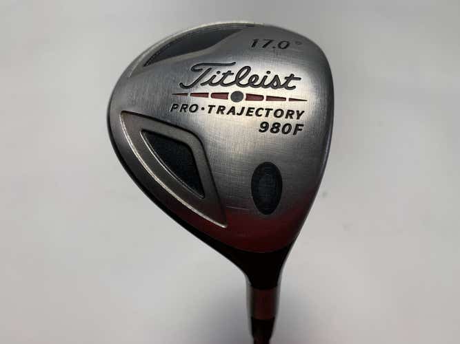 Titleist 980 F 4 Fairway Wood 17* Fujikura Speeder Stiff Graphite Mens RH