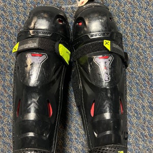 Used Junior Bauer Vapor 3X Shin Pads 12"