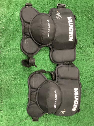 Used Vaughn Goalie JR Knee Guards