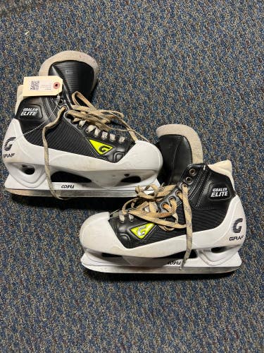 Used Senior Graf Hockey Goalie Skates 10.5