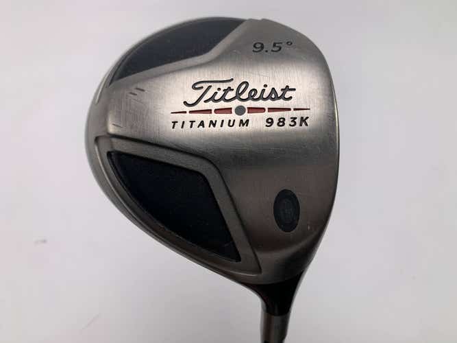 Titleist 983 K Driver 9.5* Graphite Design YS-6 Stiff Graphite Mens RH