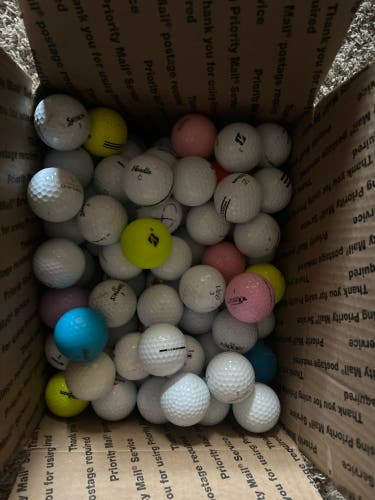 Used  100 Pack Assorted Balls