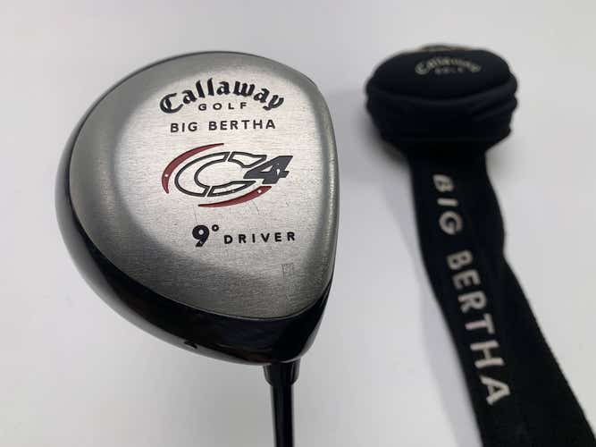 Callaway C4 Driver 9* Graphite Design YS-6 Stiff Graphite Mens RH HC